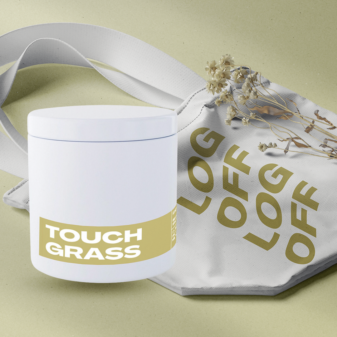 Touch Grass Candle