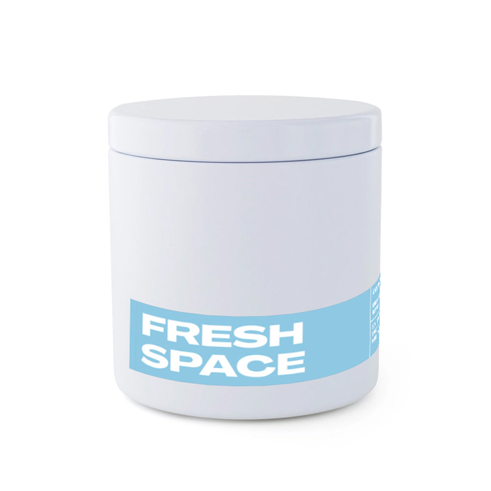 Fresh Space Candle with Cotton and Jasmine scent